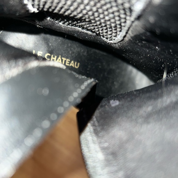 Le Château High Heel Suede Boots - Picture 5 of 7